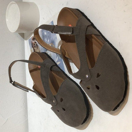 Breezy Buckled Sandals