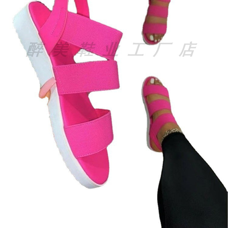 Relaxed Slide Sandals
