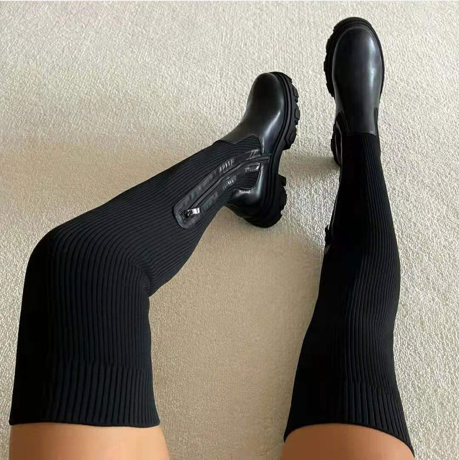 Minimal Lug-Sole Boots
