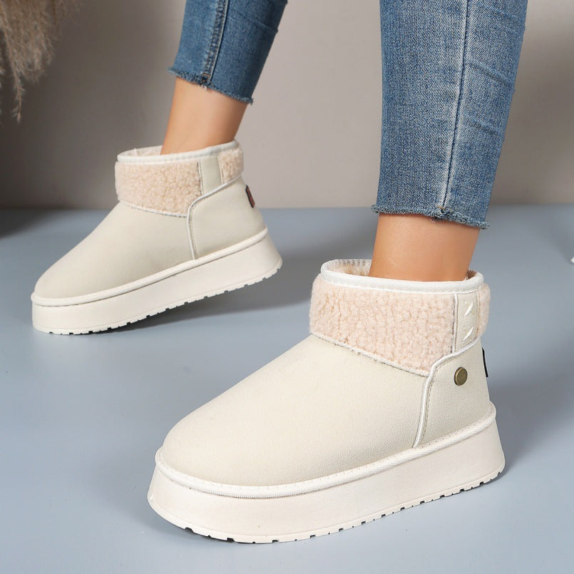 Beach Block-Heel Boots