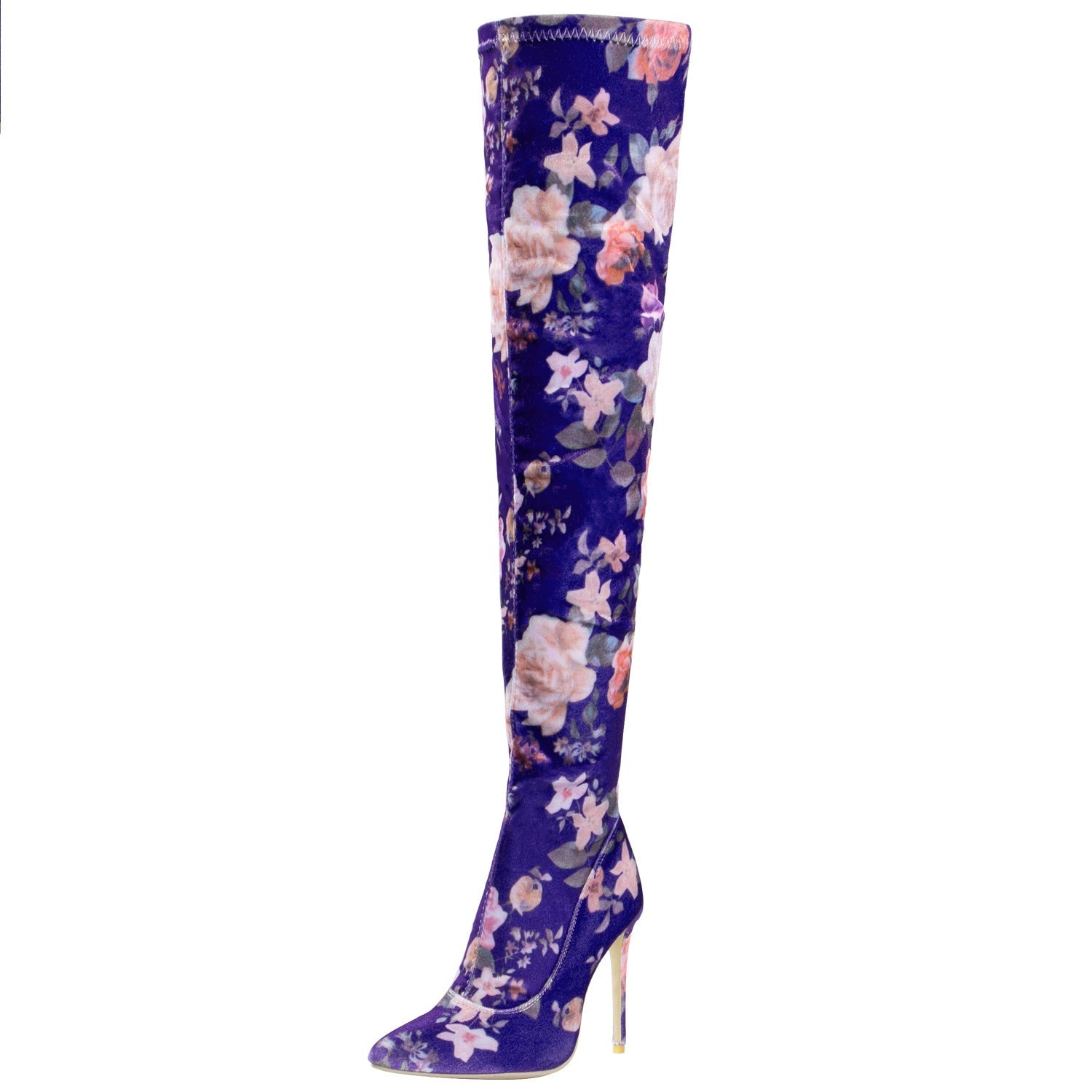 Relaxed Block-Heel Boots