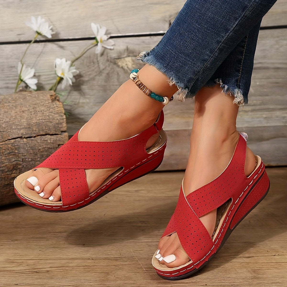 Minimal Leather Sandals