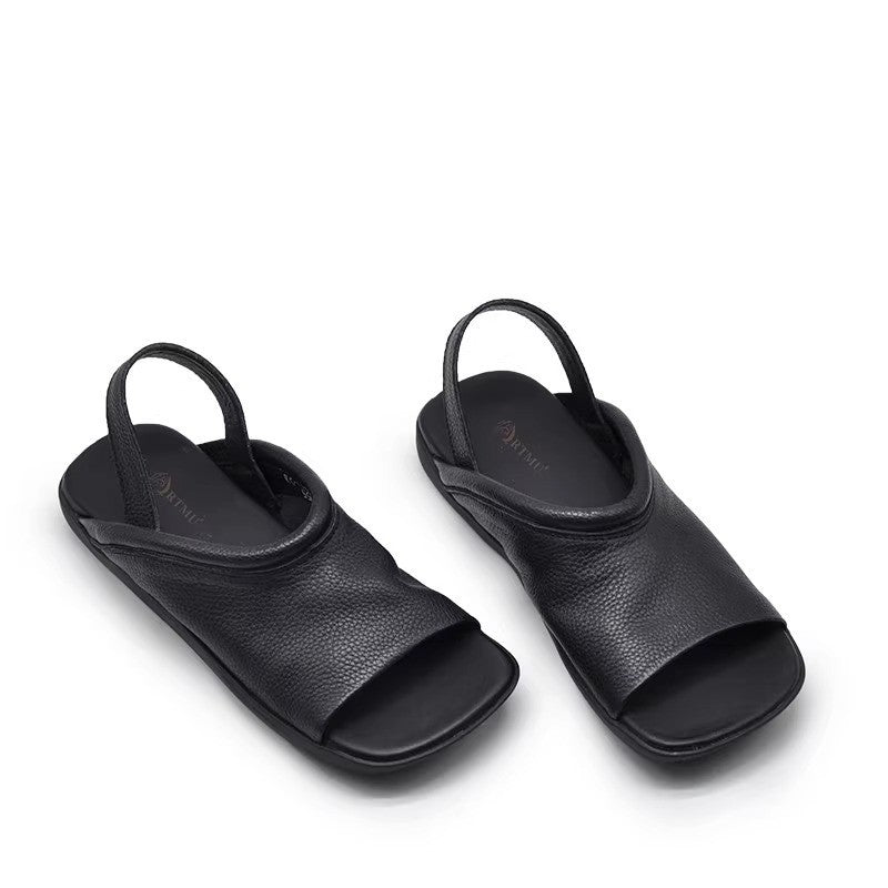 Minimal Open-Toe Sandals