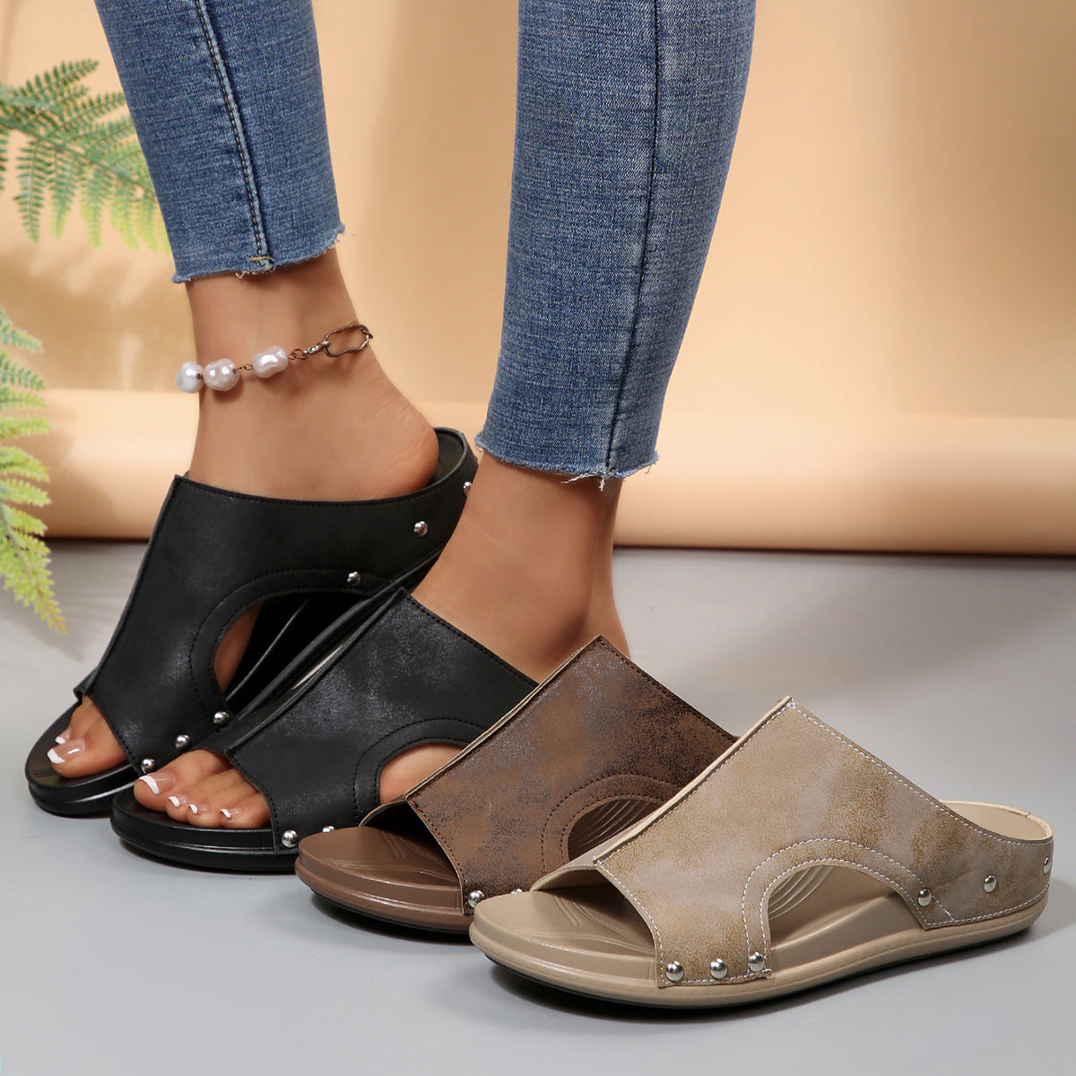 Sunny Open-Toe Sandals