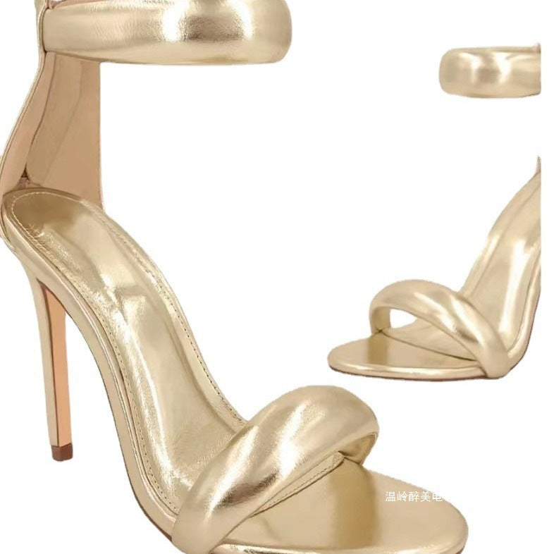 Sunny Lace-Up Sandals