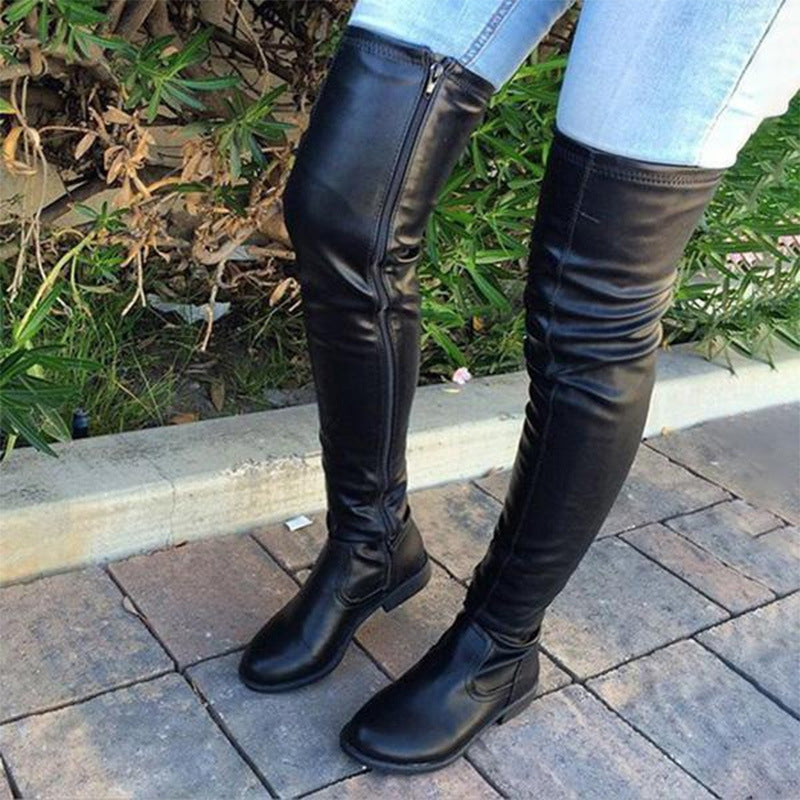 Airy Heeled Boots