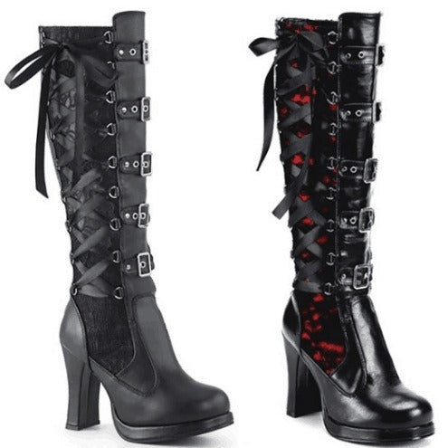 Minimal Block-Heel Boots
