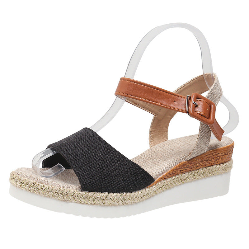 Warm Metallic Sandals