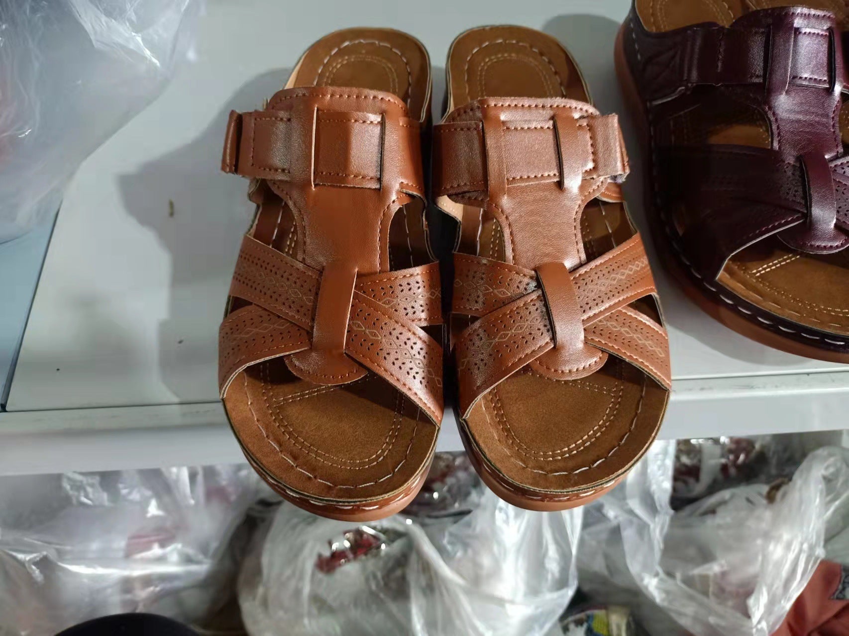 Natural Woven Sandals