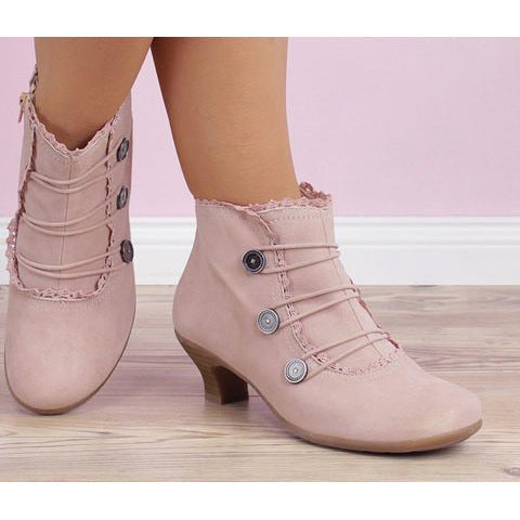 Breezy Block-Heel Boots