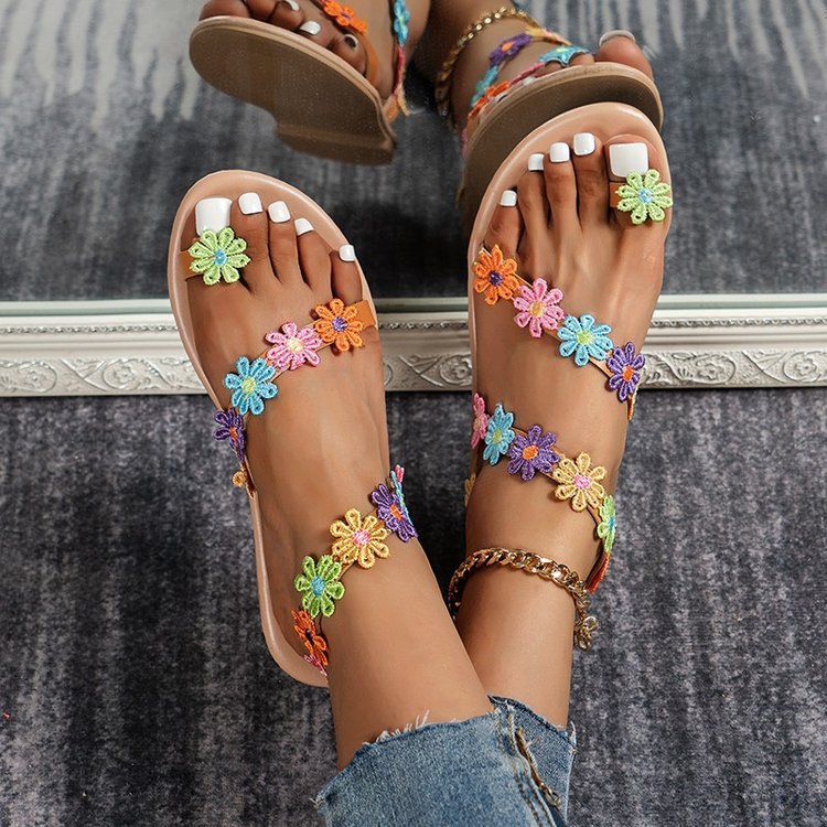 Clean Braided Sandals