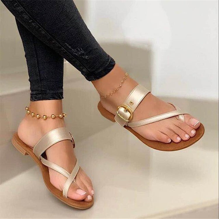 Clean Leather Sandals