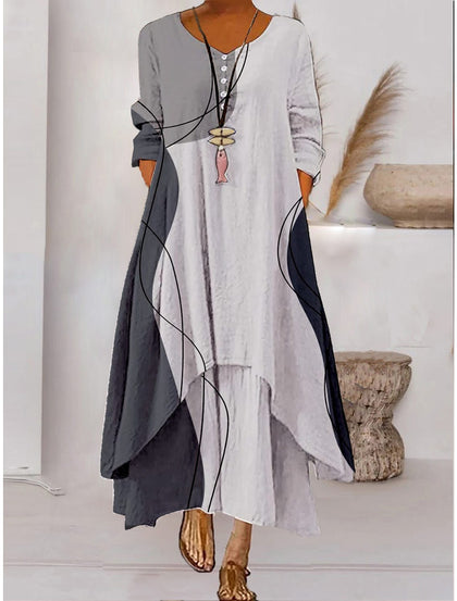 Cottage Printed Dress
