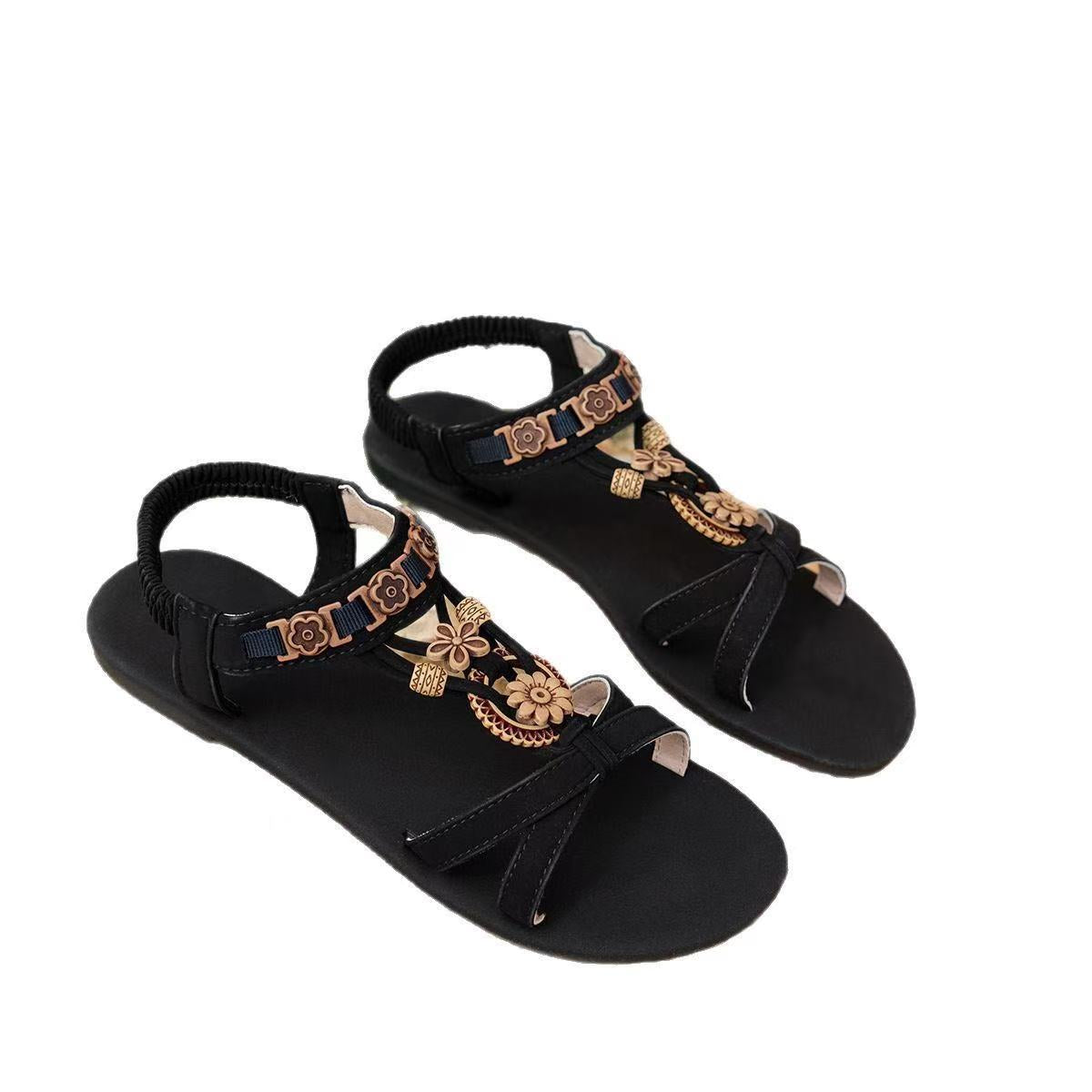 Casual Heeled Sandals
