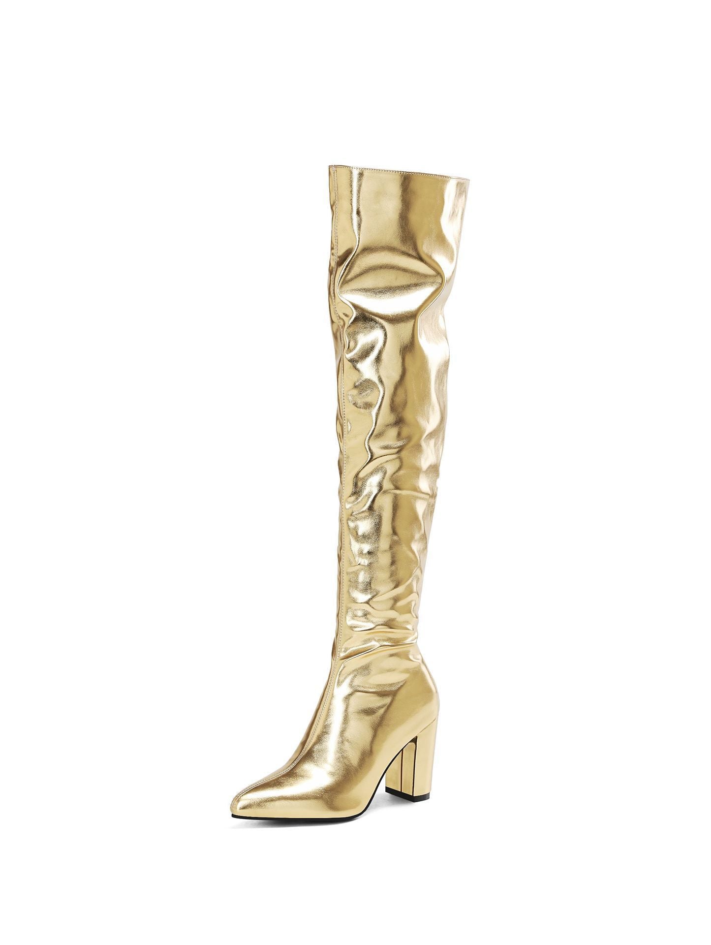 Minimal Block-Heel Boots