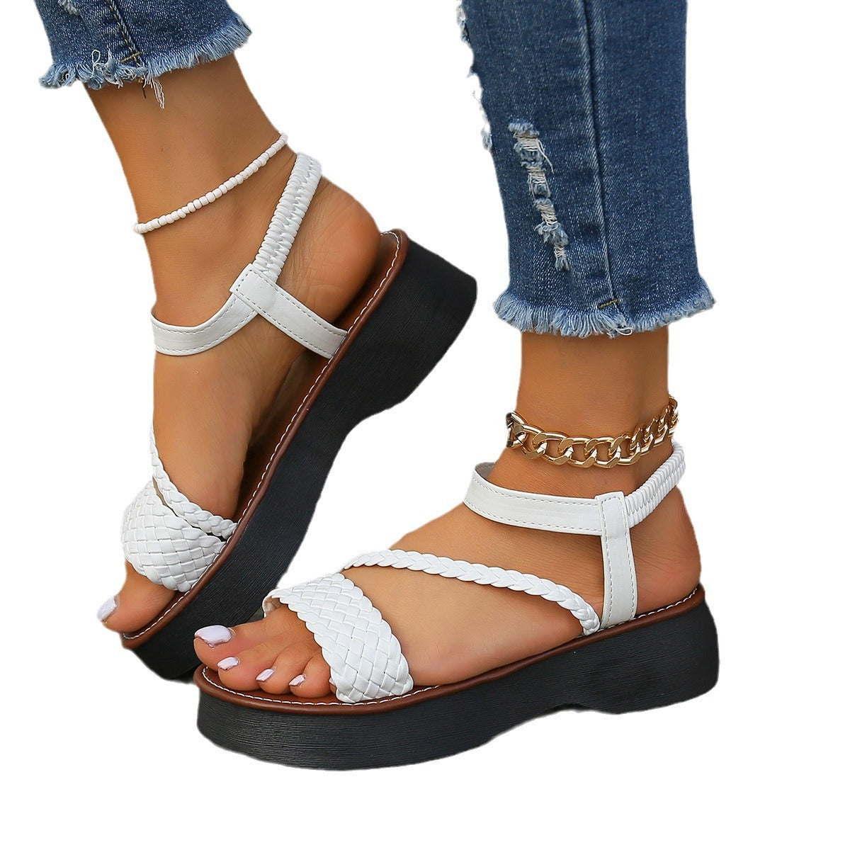 Beach Braided Sandals