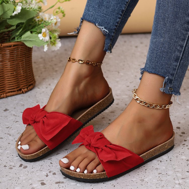 Clean Metallic Sandals