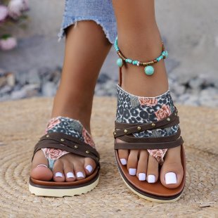 Walking Buckled Sandals