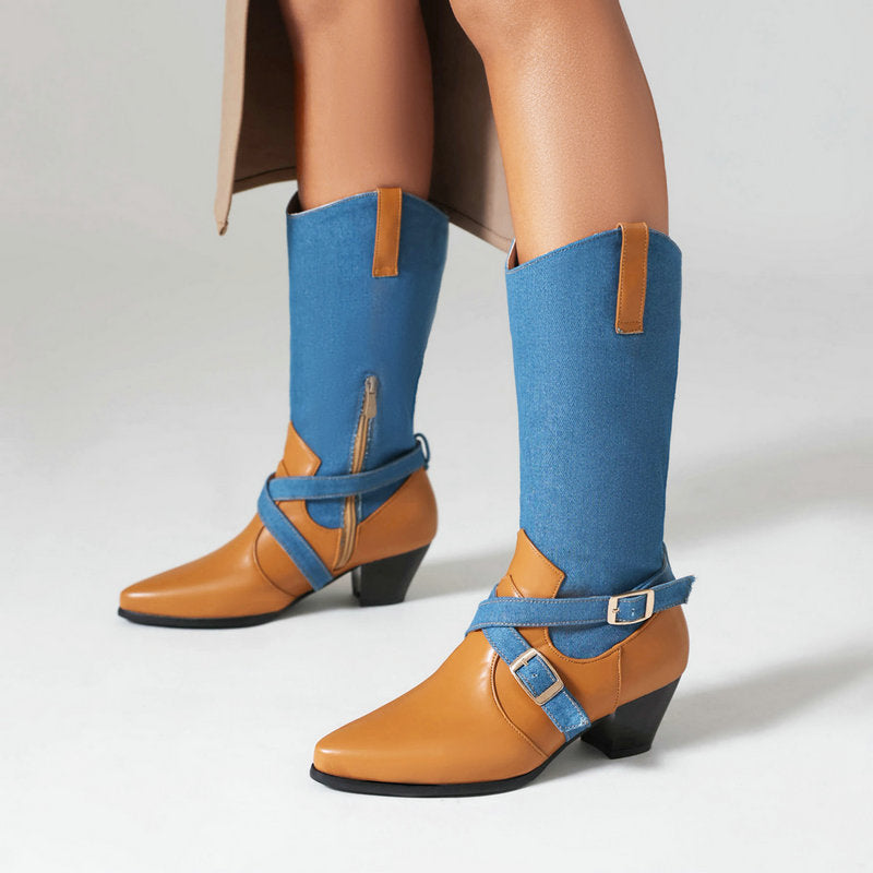 Fresh Zip-Up Boots