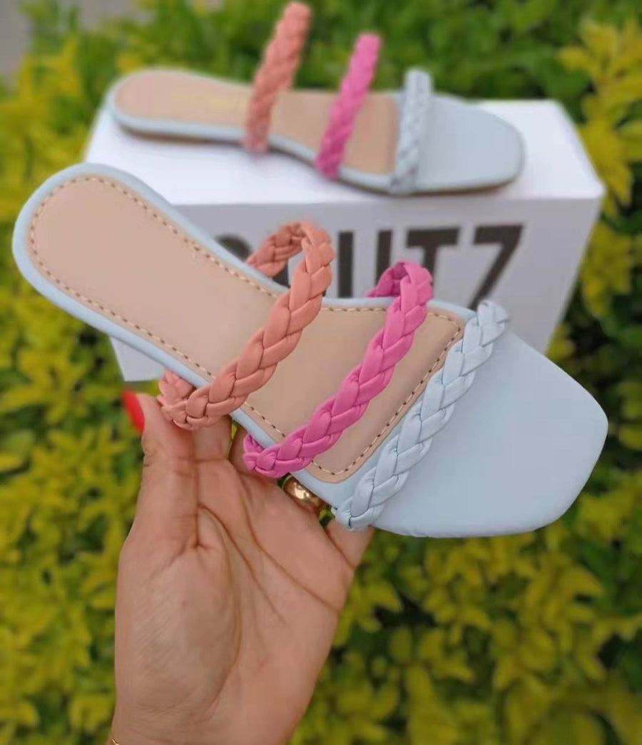 Casual Heeled Sandals