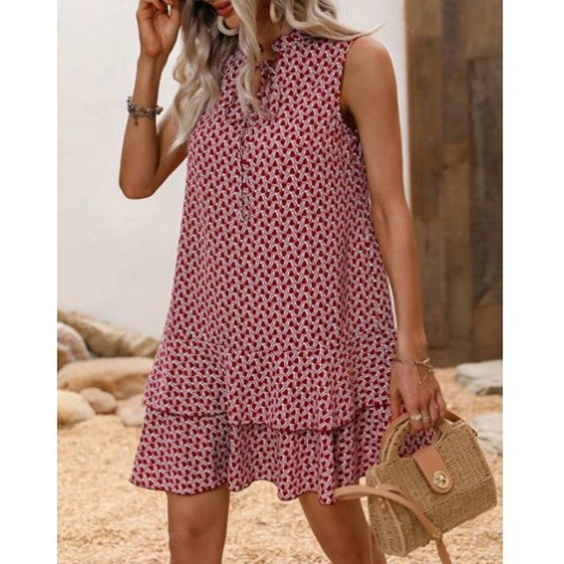 Flowing Wrap Dress