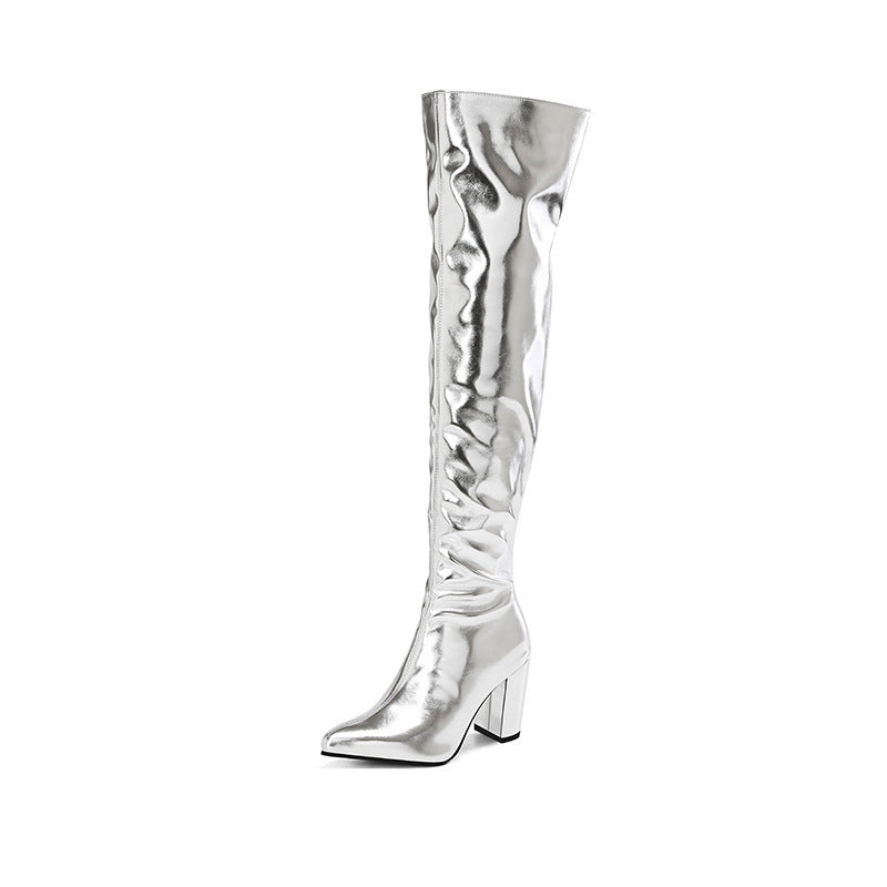 Minimal Block-Heel Boots