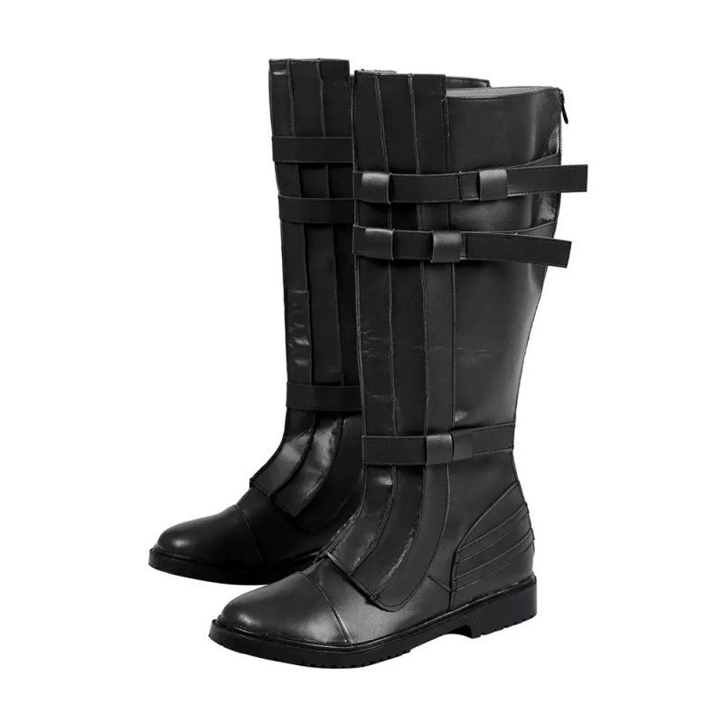 Walking Buckled Boots