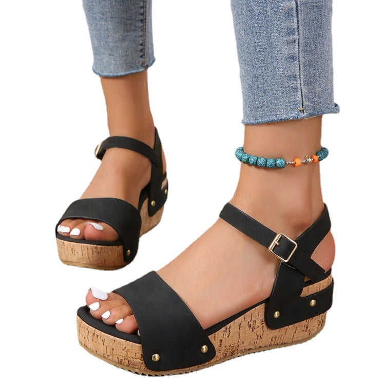 Comfortable Heeled Sandals