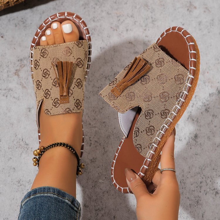 Resort Wedge Sandals