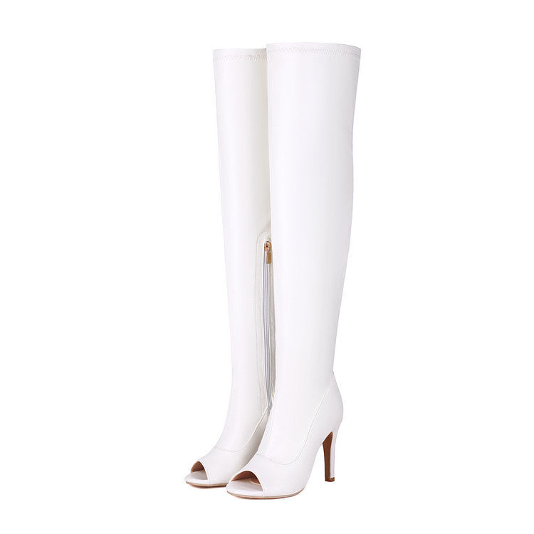 Beach Knee-High Boots
