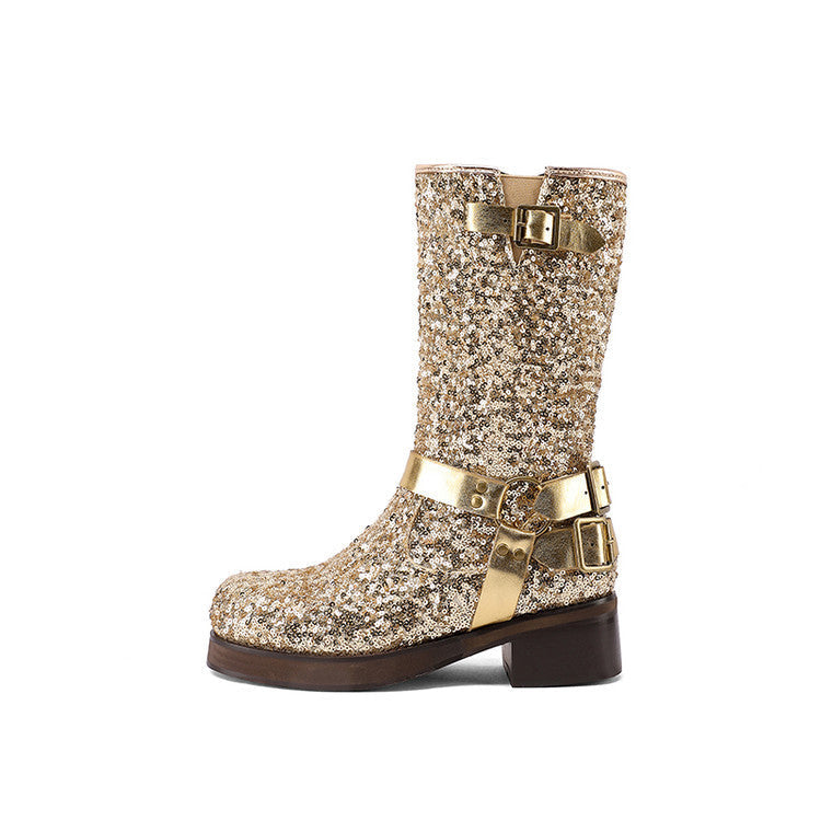 Weekend Buckled Boots