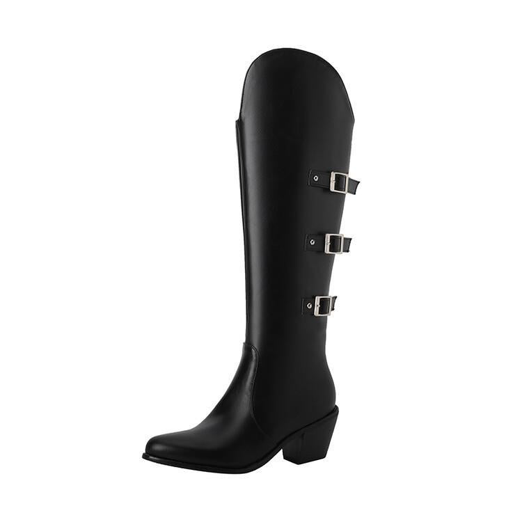 Minimal Leather Boots
