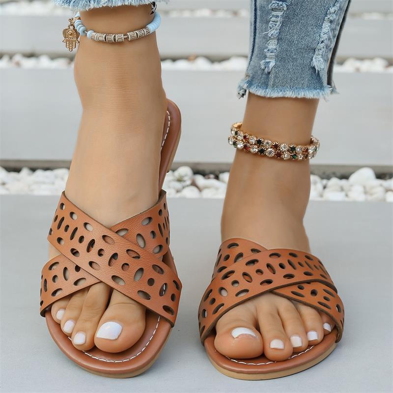 Breezy Raffia Sandals