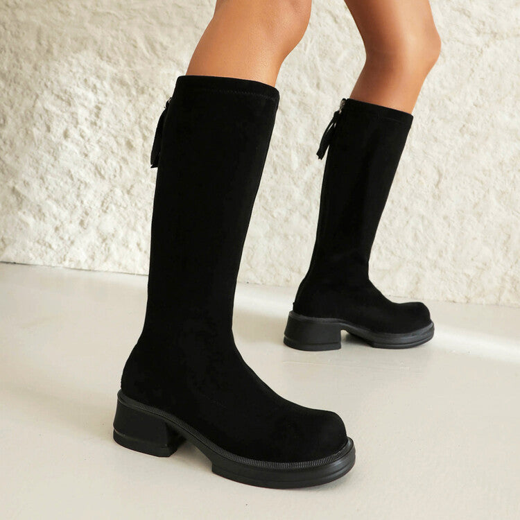 Soft Lug-Sole Boots