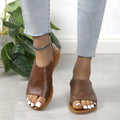 Sunny Metallic Sandals