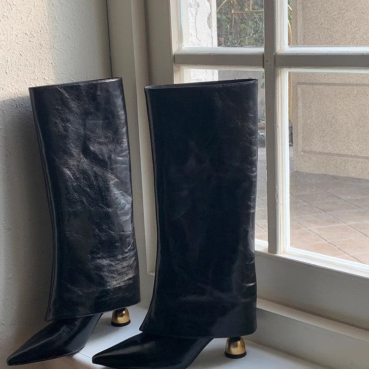 Beach Heeled Boots
