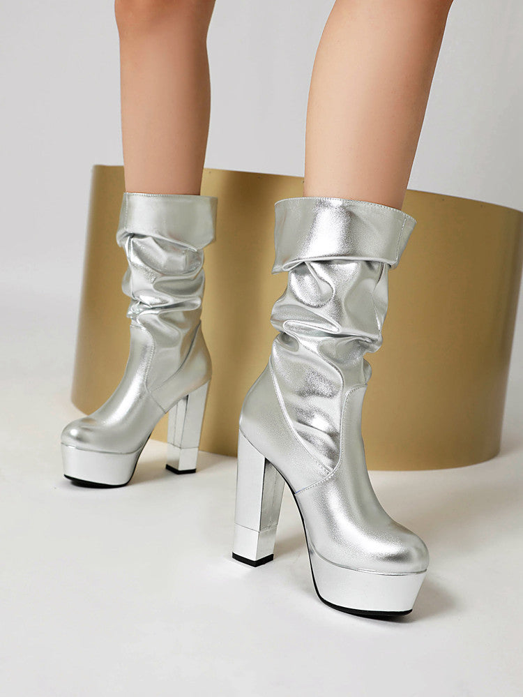 Simple Leather Boots
