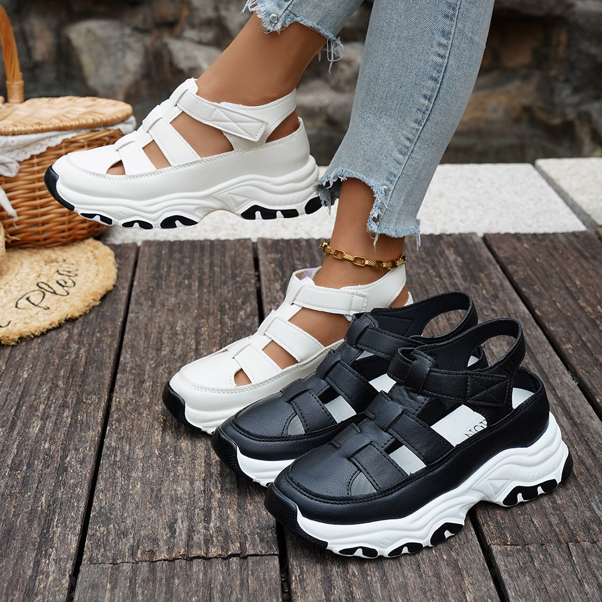 Beach Slip-On Sandals