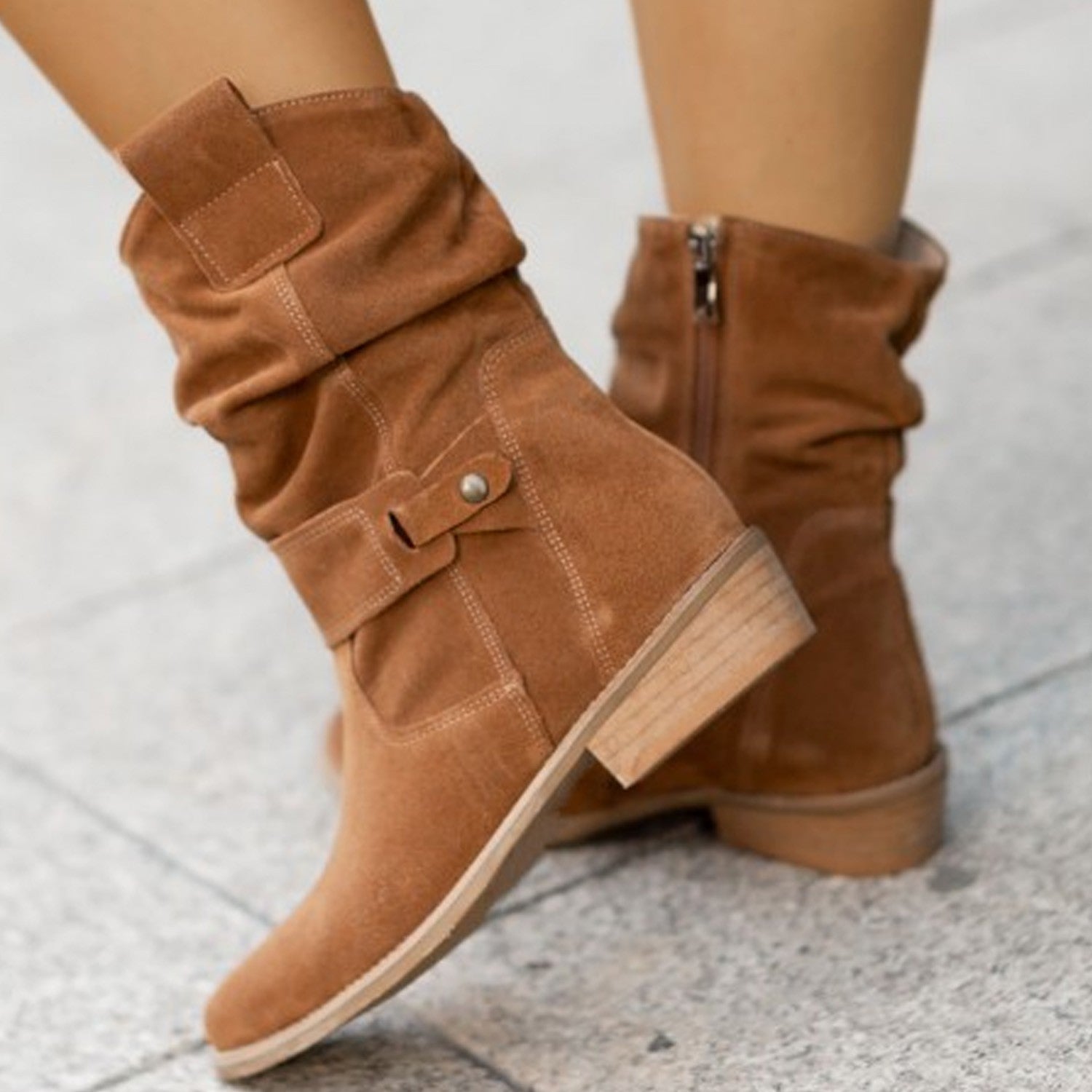Everyday Buckled Boots