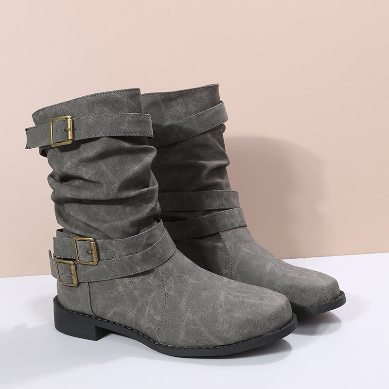 Brunch Block-Heel Boots