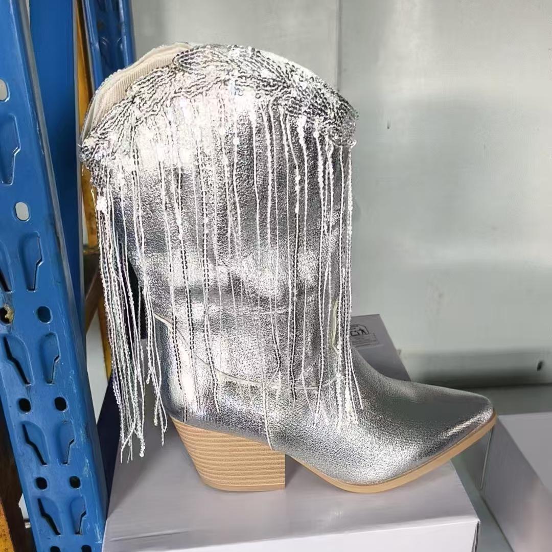 Warm Knee-High Boots