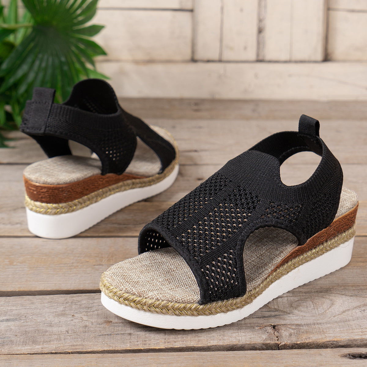 Light Slip-On Sandals
