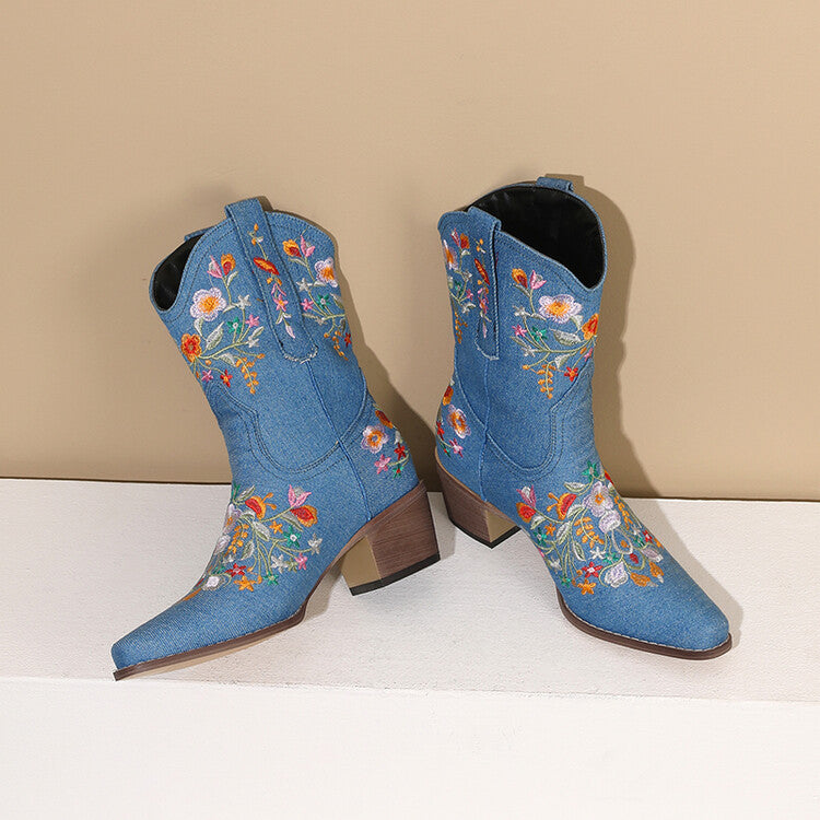 Natural Western Boots