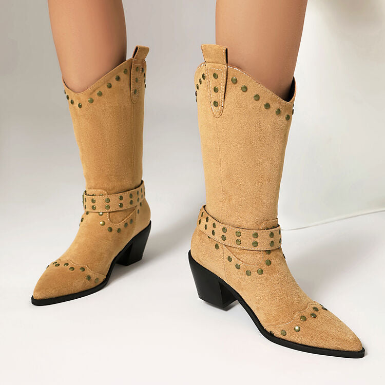 Comfortable Pointed Boots