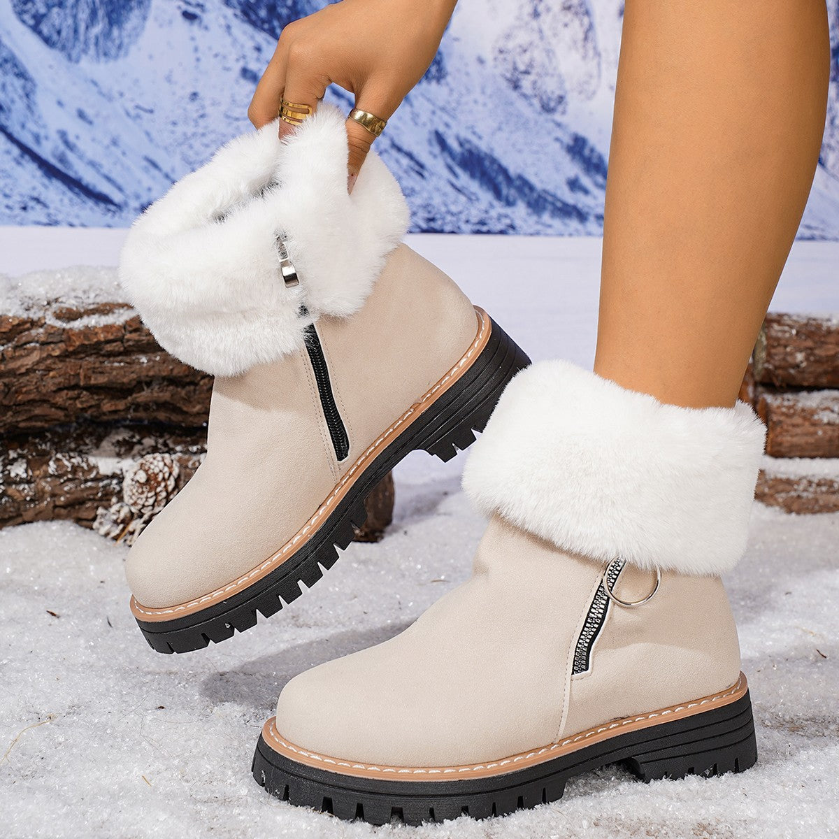 Casual Suede Boots