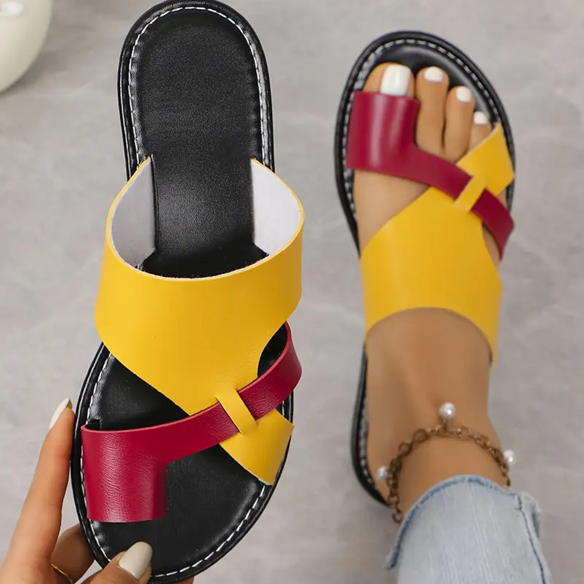 Natural Woven Sandals