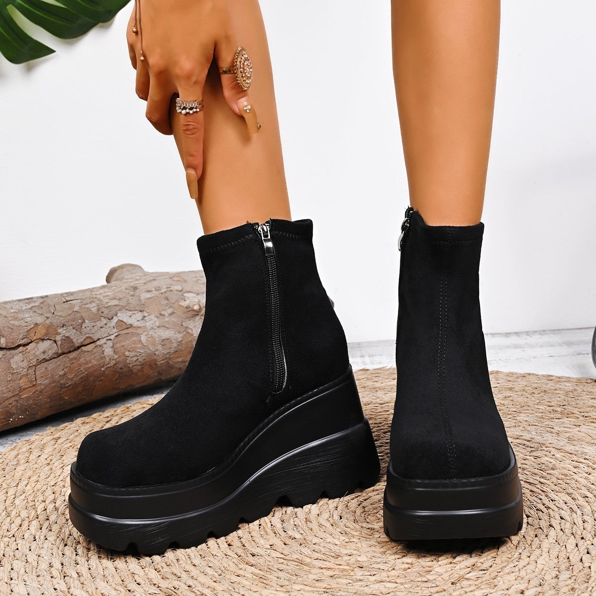Modern Platform Boots