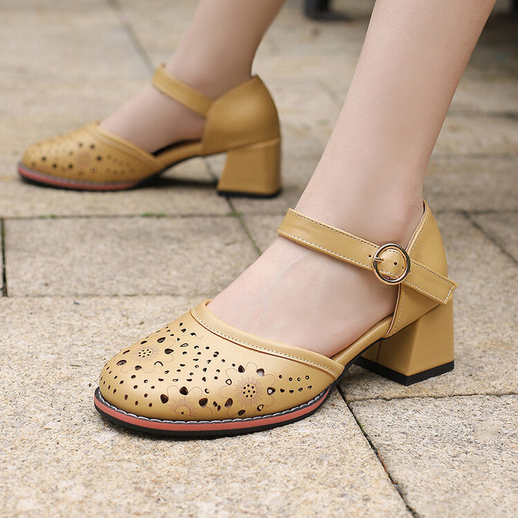 Minimal Metallic Sandals