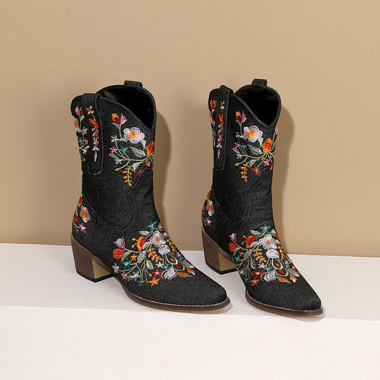 Natural Western Boots