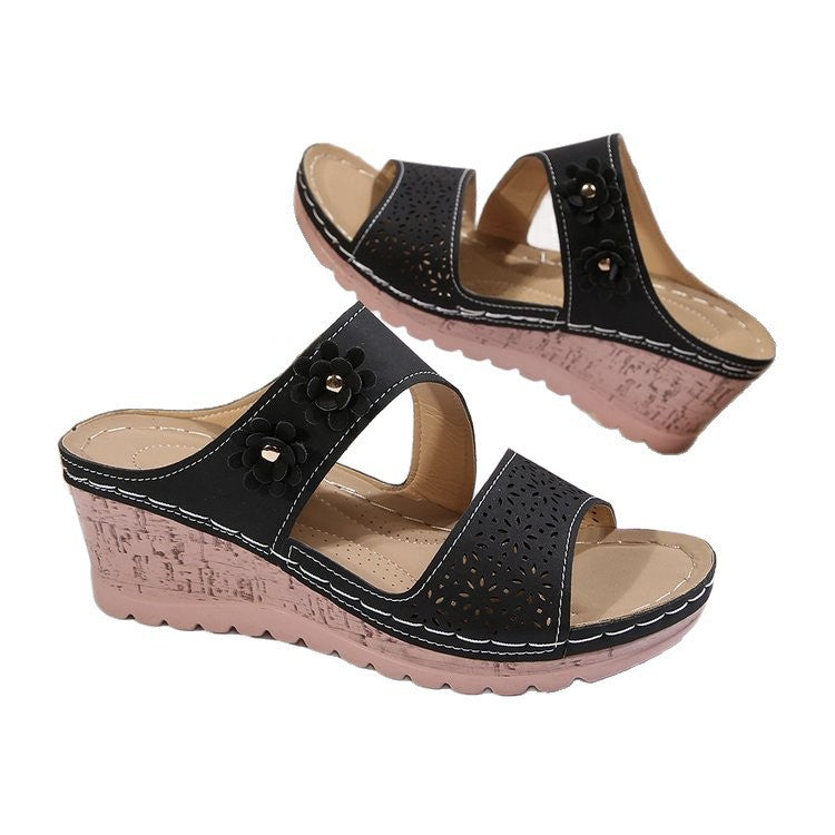 Travel Buckled Sandals